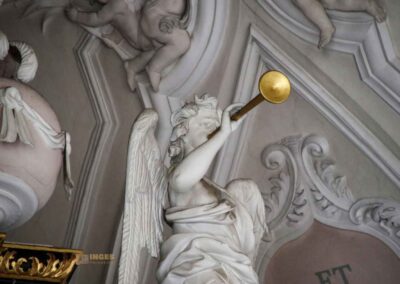 In der Wallfahrtskirche Schönenberg bei Ellwangen 74 Wallfahrtskirche Schönenberg bei Ellwangen