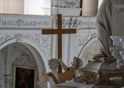 In der Wallfahrtskirche Schönenberg bei Ellwangen 38 Kanzel in der Wallfahrtskirche Schönenberg bei Ellwangen