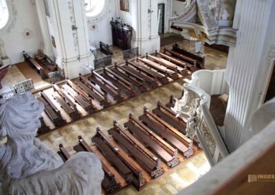 In der Wallfahrtskirche Schönenberg bei Ellwangen 104 Wallfahrtskirche Schönenberg bei Ellwangen
