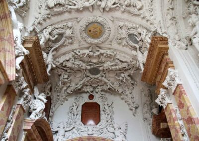 In der Wallfahrtskirche Schönenberg bei Ellwangen 10 Wallfahrtskirche Schönenberg bei Ellwangen