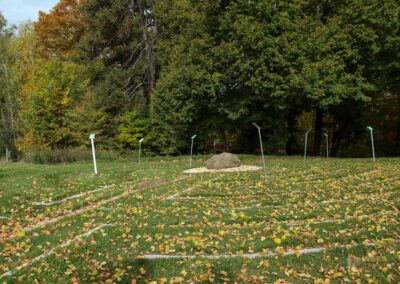 In der Wallfahrtskirche Schönenberg bei Ellwangen 120 Das Labyrinth des Lebens - Wallfahrtskirche Schönenberg