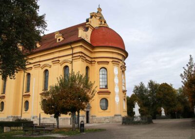 In der Wallfahrtskirche Schönenberg bei Ellwangen 111 Wallfahrtskirche Schönenberg bei Ellwangen