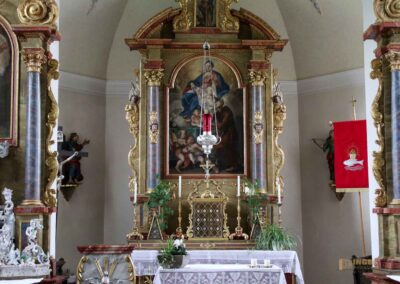 Hauptaltar in der St.-Antonius-Kapelle in Schrezheim