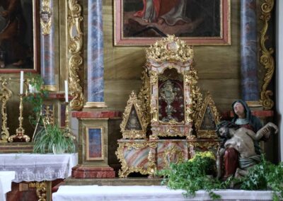 Seitenaltar in der St.-Antonius-Kapelle in Schrezheim