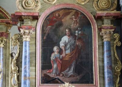 Seitenaltar in der St.-Antonius-Kapelle in Schrezheim