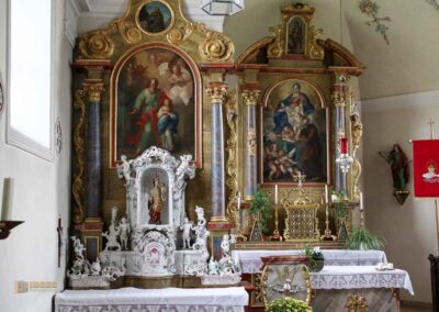 Altäre St.-Antonius-Kapelle in Schrezheim