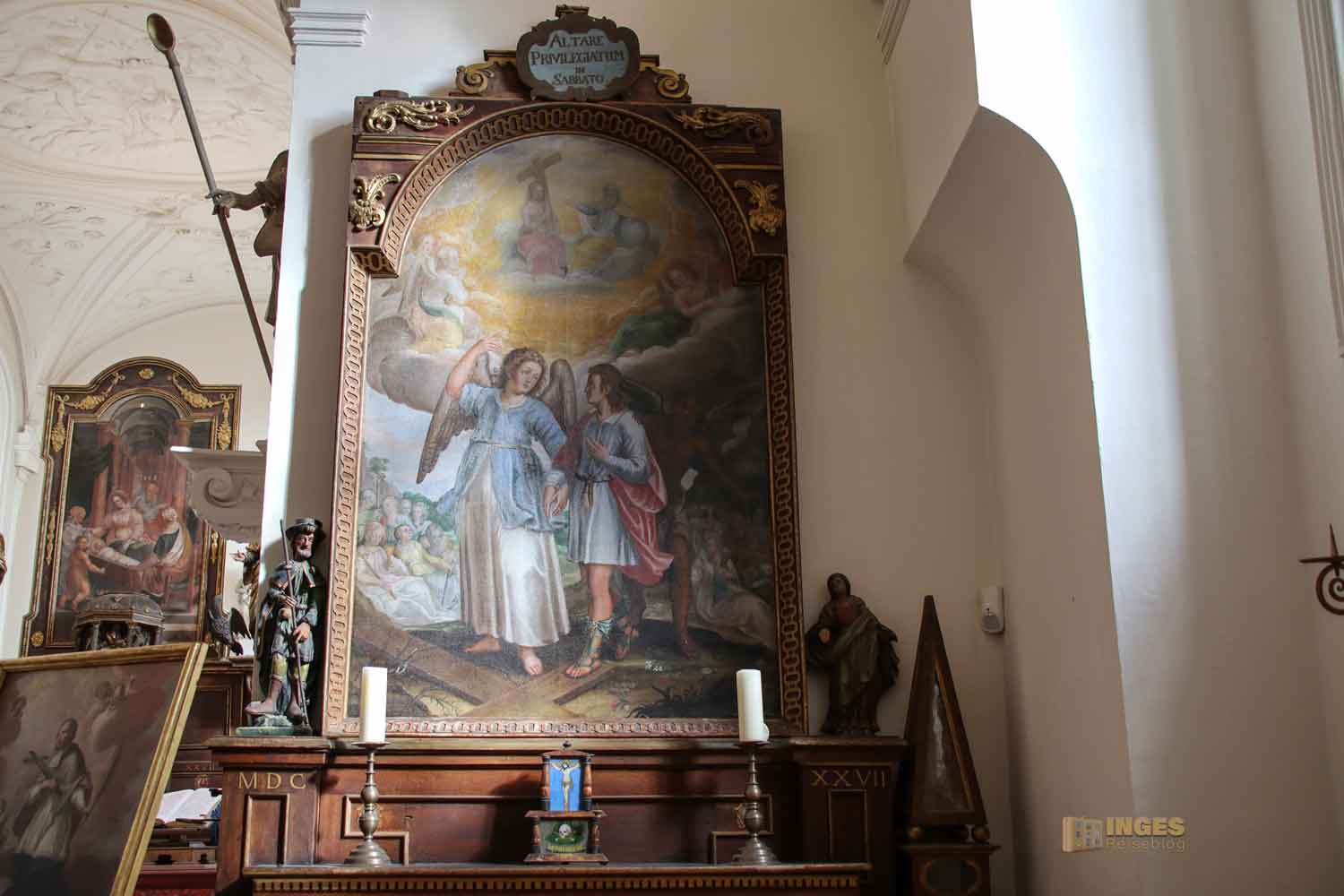 rechter Seitenaltar Schlosskapelle St. Wendelin im Schloss ob Ellwangen 0872 rechter Seitenaltar Schlosskapelle St. Wendelin im Schloss ob Ellwangen 0872
