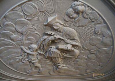 Fürstenloge Schlosskapelle St. Wendelin im Schloss ob Ellwangen