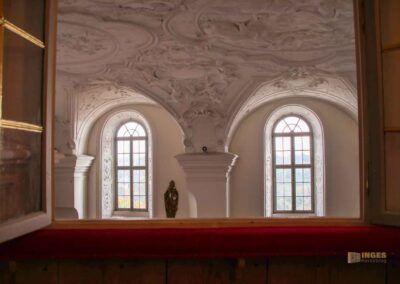 Die Schlosskapelle St. Wendelin im Schloss ob Ellwangen 23 Blick von der Fürstenloge Schlosskapelle St. Wendelin im Schloss ob Ellwangen