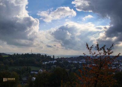 Blicke vom Schloss ob Ellwangen