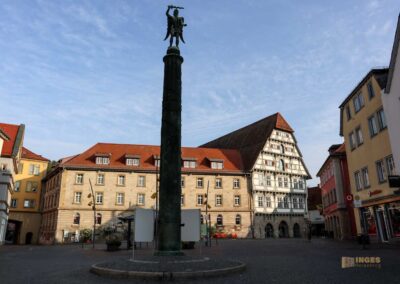 Unterer Marktplatz in Schwäbisch Gmünd