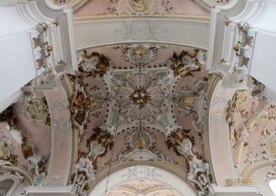 Decke Basilika St. Vitus in Ellwangen
