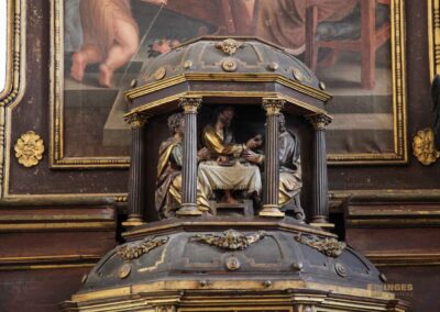 Die Schlosskapelle St. Wendelin im Schloss ob Ellwangen 2 Hauptaltar Schlosskapelle St. Wendelin im Schloss ob Ellwangen