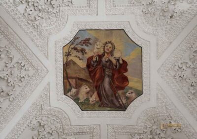 In der Wallfahrtskirche Schönenberg bei Ellwangen 55 Deckenfresken in der Wallfahrtskirche Schönenberg bei Ellwangen