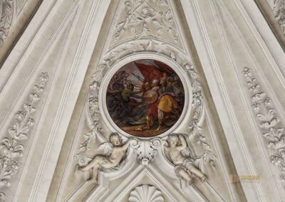 In der Wallfahrtskirche Schönenberg bei Ellwangen 57 Deckenfresken in der Wallfahrtskirche Schönenberg bei Ellwangen