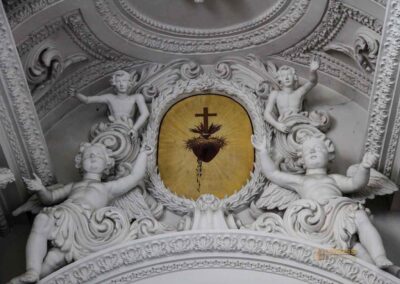 In der Wallfahrtskirche Schönenberg bei Ellwangen 58 Deckenfresken in der Wallfahrtskirche Schönenberg bei Ellwangen