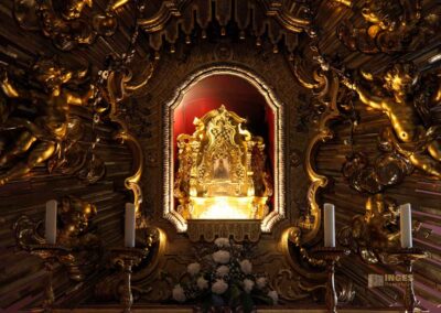 In der Wallfahrtskirche Schönenberg bei Ellwangen 82 Loreto-Kapelle in der Wallfahrtskirche Schönenberg bei Ellwangen