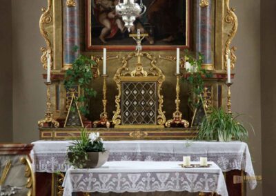 Hauptaltar in der St.-Antonius-Kapelle in Schrezheim