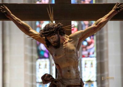 In der Stiftskirche St. Amandus in Bad Urach 14 Altar Amanduskirche Bad Urach 0642