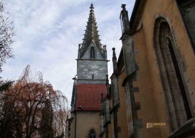 Die Oberhofenkirche in Göppingen 8 Außenansicht Oberhofenkirche Göppingen 0235