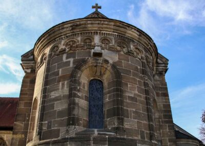 In der Stiftskirche in Faurndau 5 Außenansicht Stiftskirche Faurndau 0522