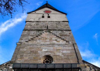 In der Stiftskirche in Faurndau 15 Außenansicht Stiftskirche Faurndau 0717