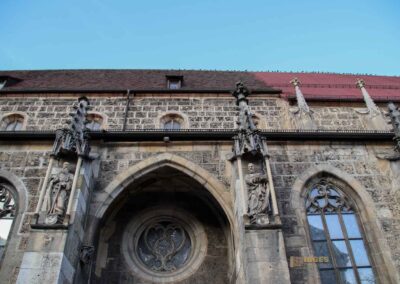 In der Stiftskirche St. Amandus in Bad Urach 3 Außenansicht Stiftskirche St. Amandus Bad Urach 0719