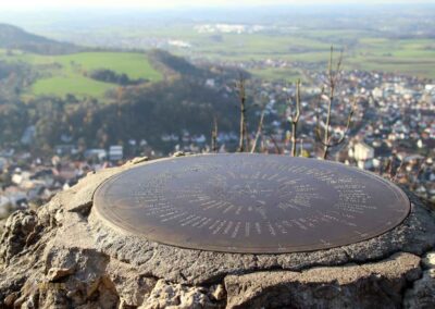 Aussichtspunkt auf dem Rosenstein 1178