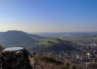 Aussichtspunkt auf dem Rosenstein 1182