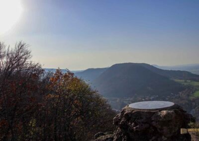 Aussichtspunkt auf dem Rosenstein 1189