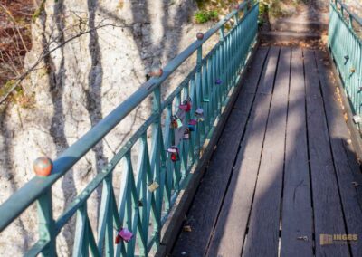 Brücke zur Burgruine Rosenstein 0096