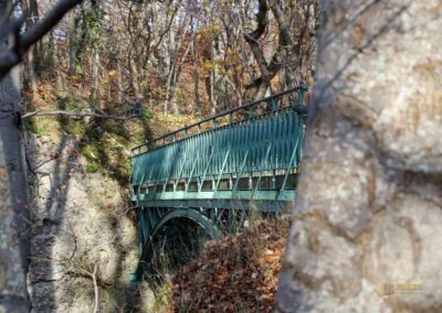 Brücke zur Burgruine Rosenstein 1144