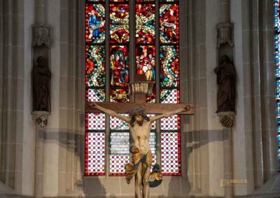 Die Oberhofenkirche in Göppingen 30 Chorfenster Oberhofenkirche Göppingen 0197
