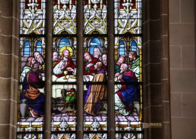 In der Stiftskirche St. Amandus in Bad Urach 30 Chorfenster St. Amandus Kirche Bad Urach 0669