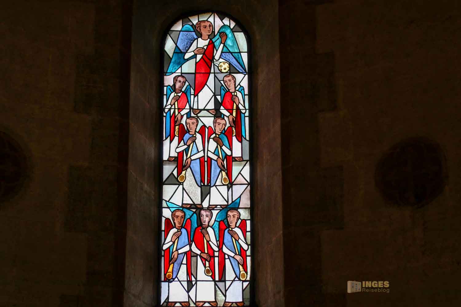 Chorfenster in der Stiftskirche Faurndau 0582 Chorfenster in der Stiftskirche Faurndau 0582