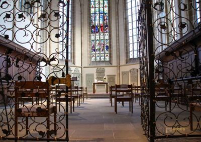 In der Stiftskirche St. Amandus in Bad Urach 20 Chorraum in der Amanduskirche Bad Urach 0656