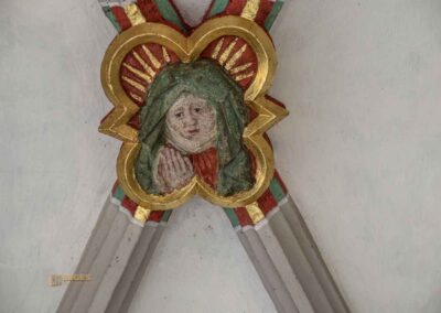 Die Oberhofenkirche in Göppingen 24 Decke südlicher Eingang Oberhofenkirche Göppingen 0132