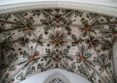Die Oberhofenkirche in Göppingen 39 Decke und Schlusssteine Oberhofenkirche Göppingen 0161