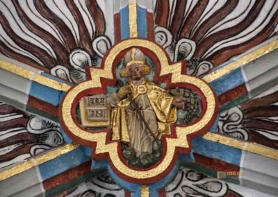 Die Oberhofenkirche in Göppingen 44 Decke und Schlusssteine Oberhofenkirche Göppingen 0177