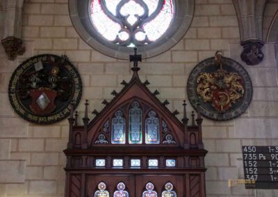 In der Stiftskirche St. Amandus in Bad Urach 50 Epitaphe Amanduskirche Bad Urach 0711