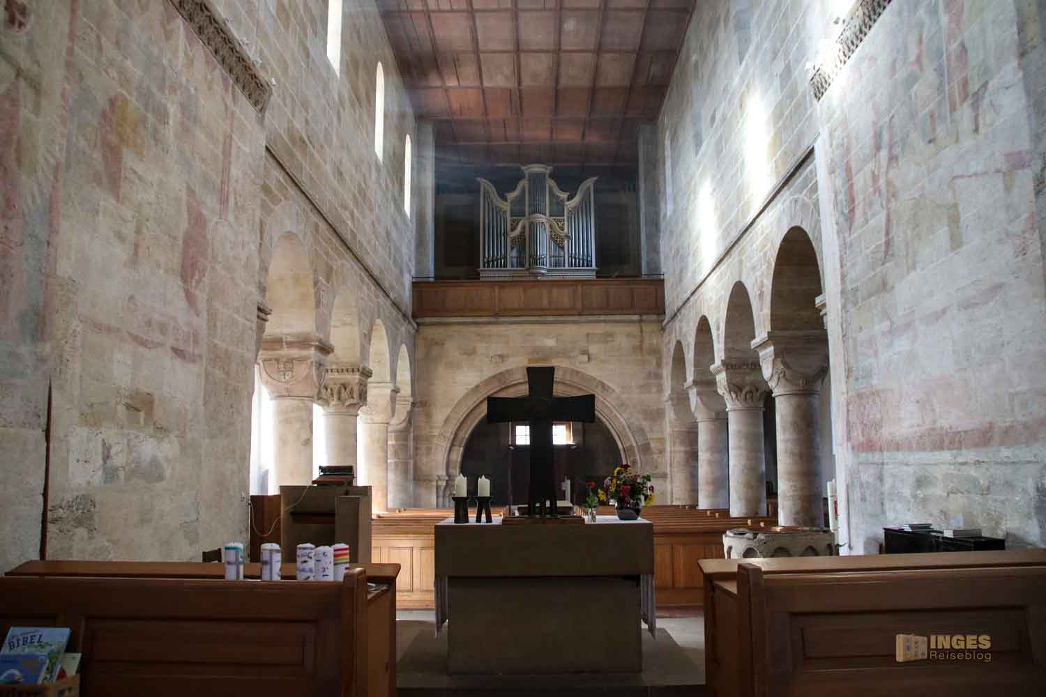 Innenansicht Stiftskirche Faurndau 0586 Innenansicht Stiftskirche Faurndau 0586