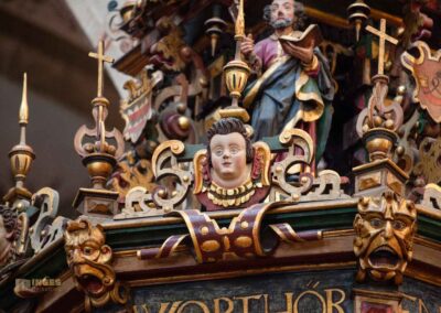 In der Stiftskirche St. Amandus in Bad Urach 35 Kanzel Stiftskirche St. Amandus Bad Urach 0165