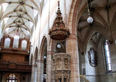 In der Stiftskirche St. Amandus in Bad Urach 32 Kanzel Stiftskirche St. Amandus Bad Urach 0609