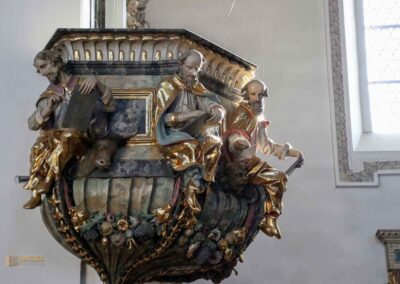 Kanzel Wallfahrtskirche Hohenrechberg 0556