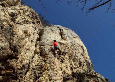 Kletterer am Rosenstein 1025