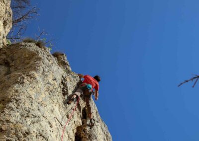 Kletterer am Rosenstein 1040