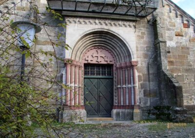 Ein Bummel durch Göppingen 34 Portal Stiftskirche Faurndau 0723