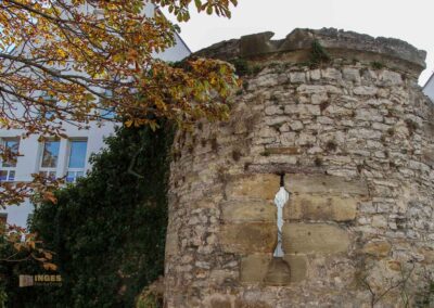 Stadtmauer an der Marktgasse in Waiblingen 0448