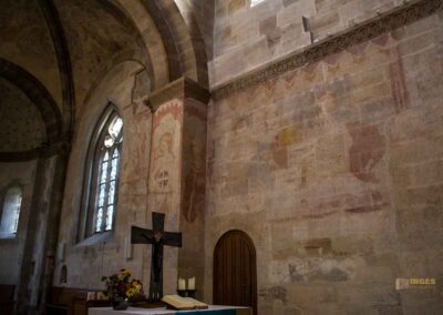 In der Stiftskirche in Faurndau 33 Wandfresken Stiftskirche Faurndau 0103