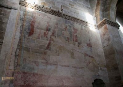 In der Stiftskirche in Faurndau 35 Wandfresken Stiftskirche Faurndau 0563